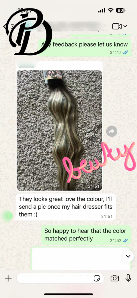 hairextensions buyer show